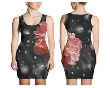 Cargar imagen en el visor de la galería, Women&#39;s All Over Print Dress - Roses      Item# WAPDroses
