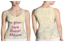 Carregar imagem no visualizador da galeria, Women&#39;s All Over Print Tank Top - Be Your Own Flower      Item# WAPTTyof
