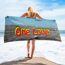 Load image into Gallery viewer, Towel - One Love     ITEM# BTol
