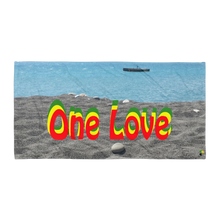 Load image into Gallery viewer, Towel - One Love     ITEM# BTol
