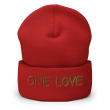 Load image into Gallery viewer, Cuffed Beanie Hat - One Love  Item # CBHol
