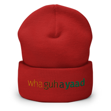 Cargar imagen en el visor de la galería, Cuffed Beanie Hat - Wha Guh A Yaad  Item # CBHwgy
