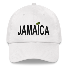 Cargar imagen en el visor de la galería, Embroidered Baseball Cap -  Jamaica with the Flag   Item# CLPjamflag
