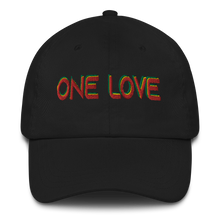 Load image into Gallery viewer, Embroidered Baseball Cap -  One Love   Item#  CLPol
