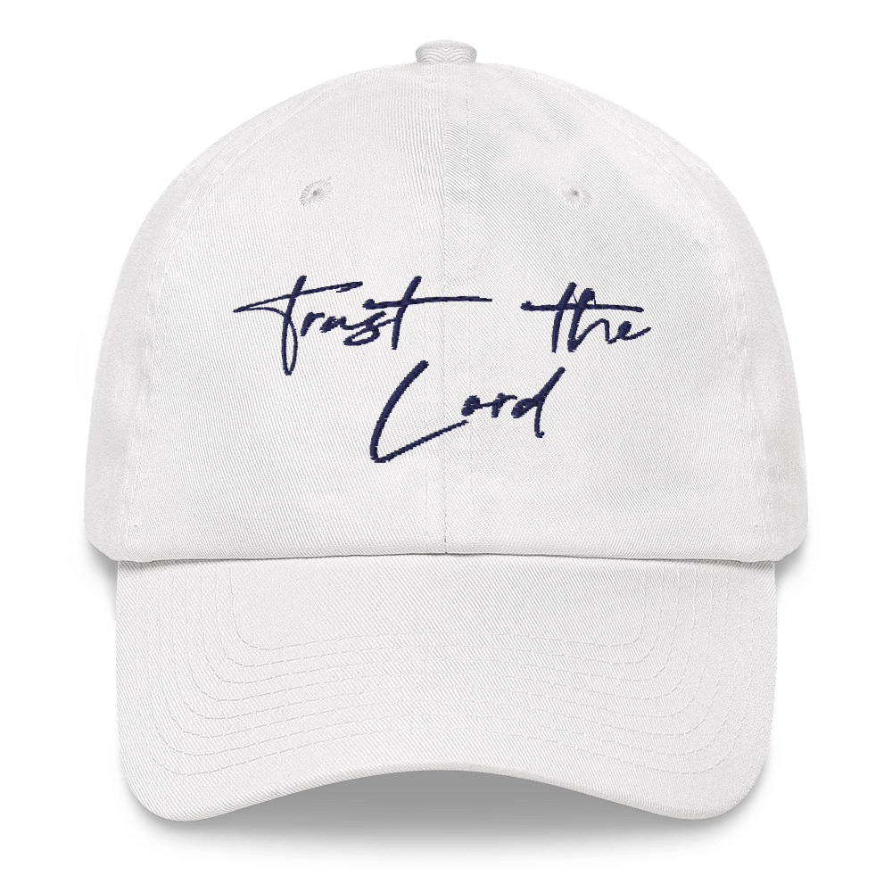 Embroidered Baseball Cap - Trust The Lord    Item# CLPttl