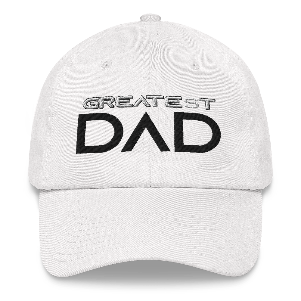 Embroidered Baseball Cap -  Greatest Dad   Item# CLPgrd