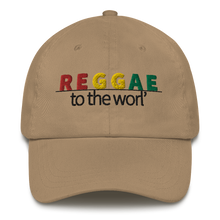 Cargar imagen en el visor de la galería, Embroidered Baseball Cap -  Reggae To The Worl&#39;   Item# CLPrw
