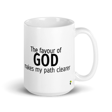 画像をギャラリービューアに読み込む, Mug - The Favour Of God Makes My Path Clearer  Item#  MUGfogm
