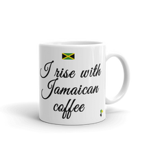Cargar imagen en el visor de la galería, Mug - I Rise With Jamaican Coffee  Item#  MUGirja

