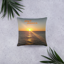 Load image into Gallery viewer, Pillow - Negril, Jamaica       Item#  TPnegja
