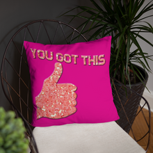Load image into Gallery viewer, Pillow - You Got This       Item#  TPygt
