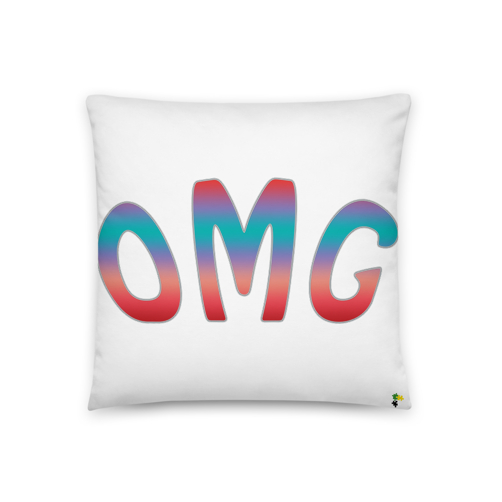 Pillow - OMG   Item#  TPomg