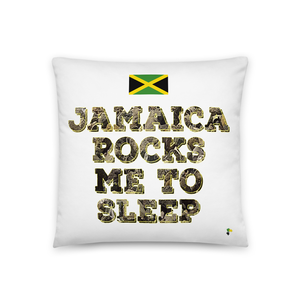 Pillow - Jamaica Rocks Me To Sleep   Item#  TPjarm