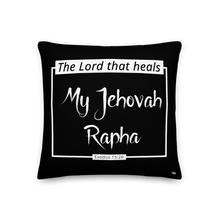 画像をギャラリービューアに読み込む, Pillow - Jehovah Rapha, The Lord That Heals   Item#  TPjrh
