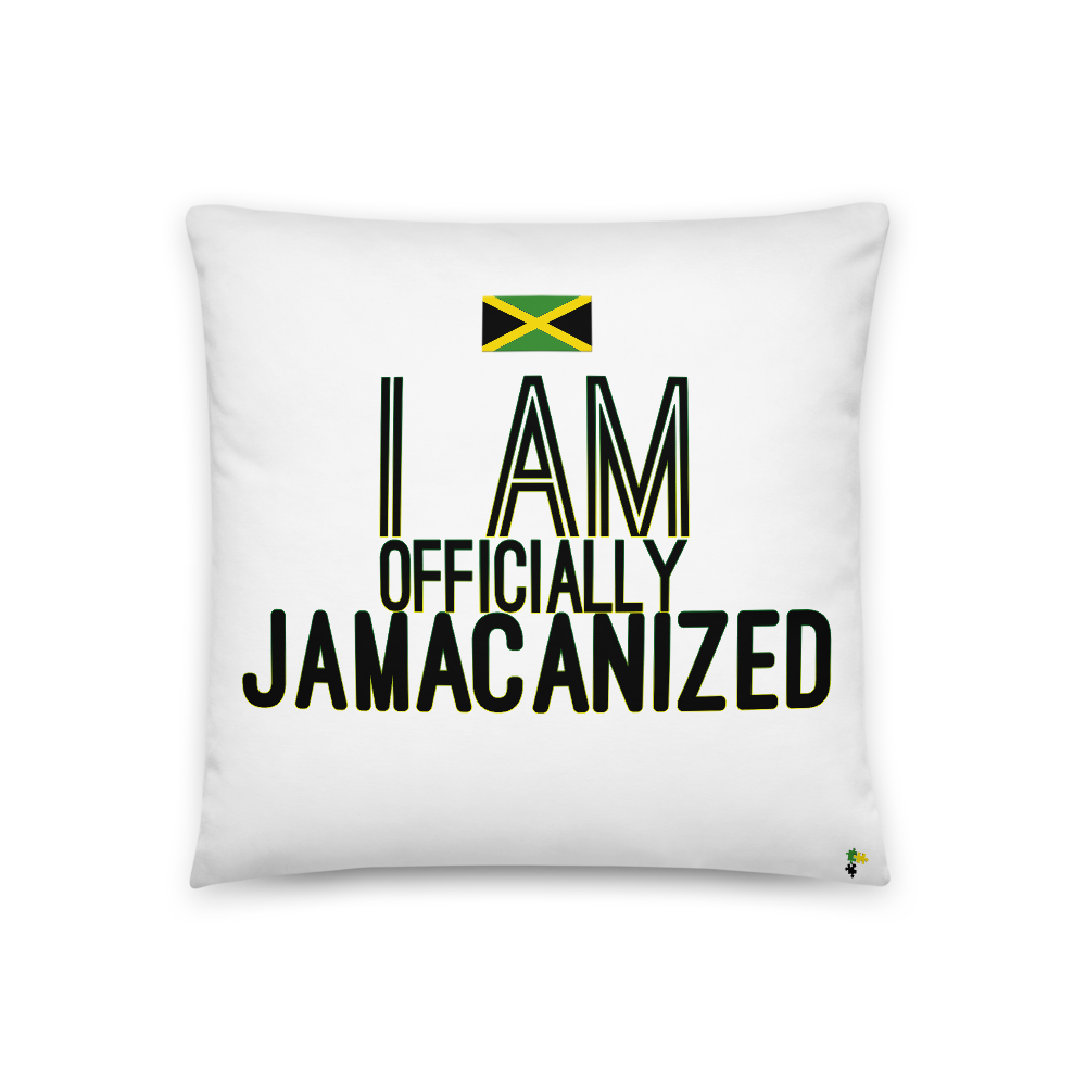 Pillow - I Am Officially Jamaicanized   Item#  TPgoja