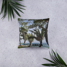 Load image into Gallery viewer, Pillow - Strawberry Fields, Jamaica       Item#  TPstfja
