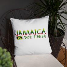 画像をギャラリービューアに読み込む, Pillow - Jamaica Wi Deh   Item#  TPjawd
