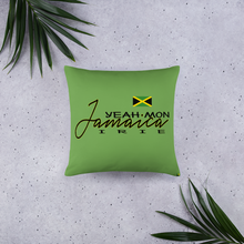 Load image into Gallery viewer, Pillow - Yeah Mon Jamaica Irie       Item#  TPymj
