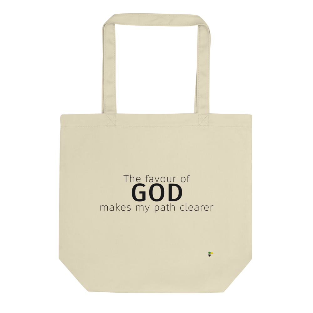 Tote Bag - The Favour Of God        Item#  TBfogm