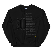 Load image into Gallery viewer, Adult Unisex Sweatshirts and Hoodies - GOD   Item#  AUHgod  /AUSWgod
