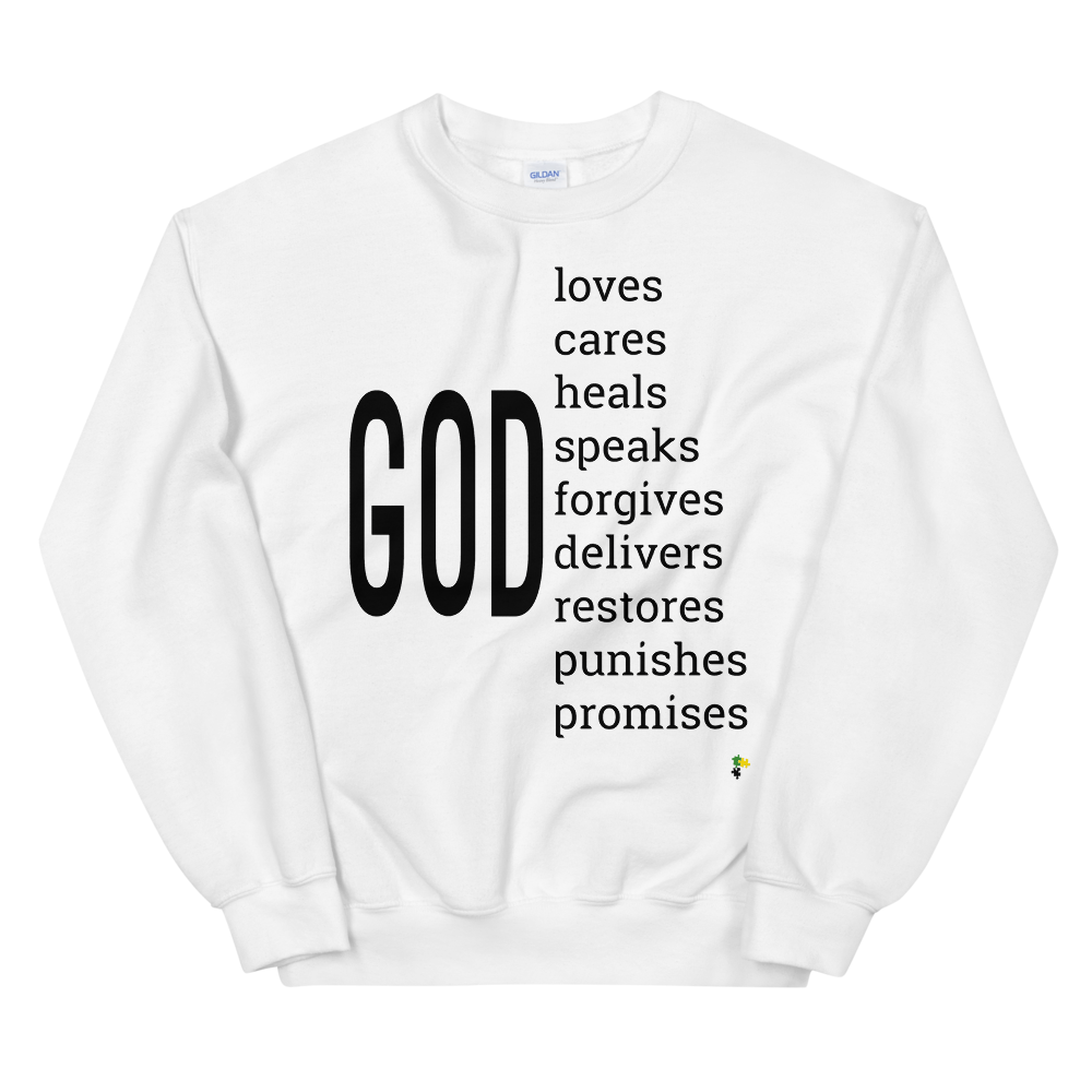 Adult Unisex Sweatshirts and Hoodies - GOD   Item#  AUHgod  /AUSWgod
