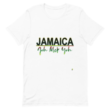 Carregar imagem no visualizador da galeria, Adult Unisex T-Shirt - JAMAICA ~ Jah Mek Yah            Item # AUSSjah
