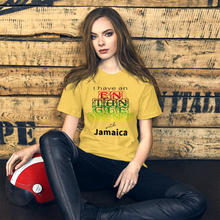 Cargar imagen en el visor de la galería, Adult Unisex T-Shirt - I Have An Entanglement With Jamaica  Item # AUSSenja
