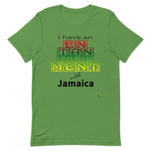 Load image into Gallery viewer, Adult Unisex T-Shirt - I Have An Entanglement With Jamaica  Item # AUSSenja
