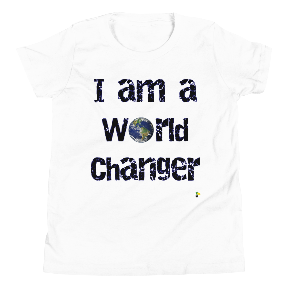 Youth Short Sleeve Shirt - I Am A World Changer     Item # YSSSiwc