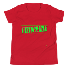 Load image into Gallery viewer, Youth Short Sleeve Shirt - Unstoppable      Item # YSSSuns
