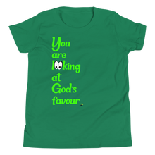 Carregar imagem no visualizador da galeria, Youth Short Sleeve Shirt - You Are Looking At God&#39;s Favour      Item # YSSSla
