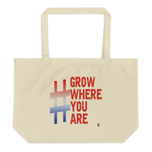 Carregar imagem no visualizador da galeria, Tote Bag - Grow Where You Are   Item#  TBgwya
