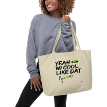 Load image into Gallery viewer, Tote Bag - Yeah Wi Cool Like Dat Jamaica   Item#  TBywja
