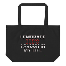 Cargar imagen en el visor de la galería, Tote Bag - I Embrace God&#39;s Favour In My Life  Item#  TBiegf
