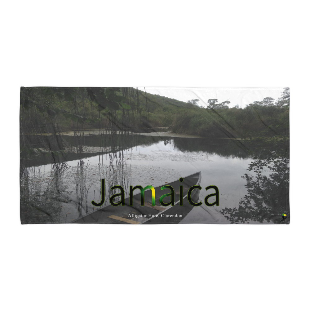 Towel - Alligator Hole, Jamaica      ITEM# BTah