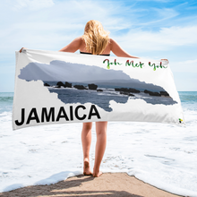 Load image into Gallery viewer, Towel - JAMAICA ~ Jah Mek Yah     ITEM# BTjah
