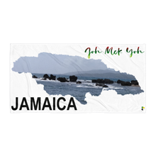Load image into Gallery viewer, Towel - JAMAICA ~ Jah Mek Yah     ITEM# BTjah
