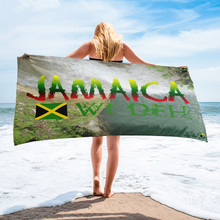 Load image into Gallery viewer, Towel - Jamaica Wi Deh       ITEM# BTjawd
