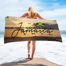 Load image into Gallery viewer, Towel - Yeah Mon, Jamaica Irie      ITEM# BTymja
