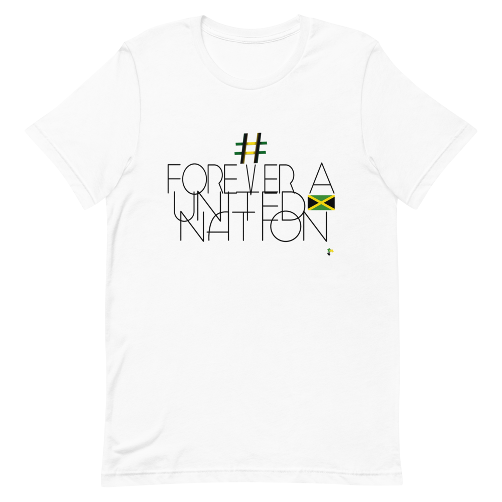 Adult Unisex T-Shirt - Forever A United Nation            Item # AUSSfaun