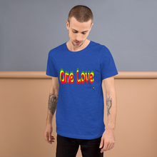 Carregar imagem no visualizador da galeria, Adult Unisex T-Shirt - One Love          Item # AUSSol
