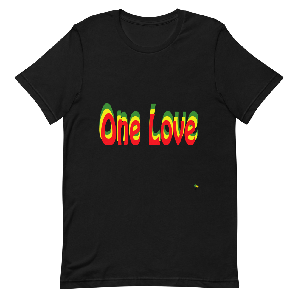 Adult Unisex T-Shirt - One Love          Item # AUSSol