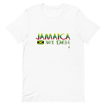 Cargar imagen en el visor de la galería, Adult Unisex T-Shirt - Jamaica Wi Deh            Item # AUSSjawd
