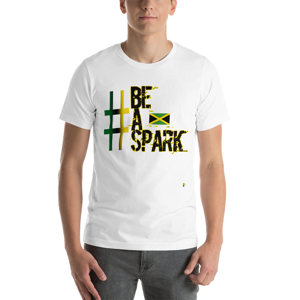 Adult Unisex T-Shirt - Be A Spark         Item # AUSSbas
