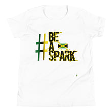 Load image into Gallery viewer, Youth Short Sleeve Shirt - Be A Spark      Item # YSSSbas
